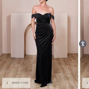 Revelry Bridesmaid Dress, Style Ariel, Size 4